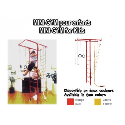 Mini-Gym complet pour enfant – Intérieur / Extérieur